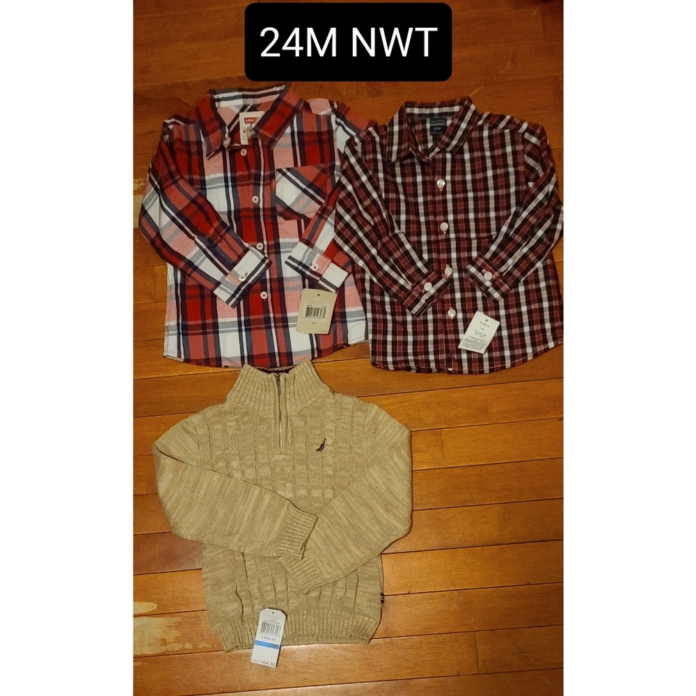 Boys Tops 2T Various Designer/brands